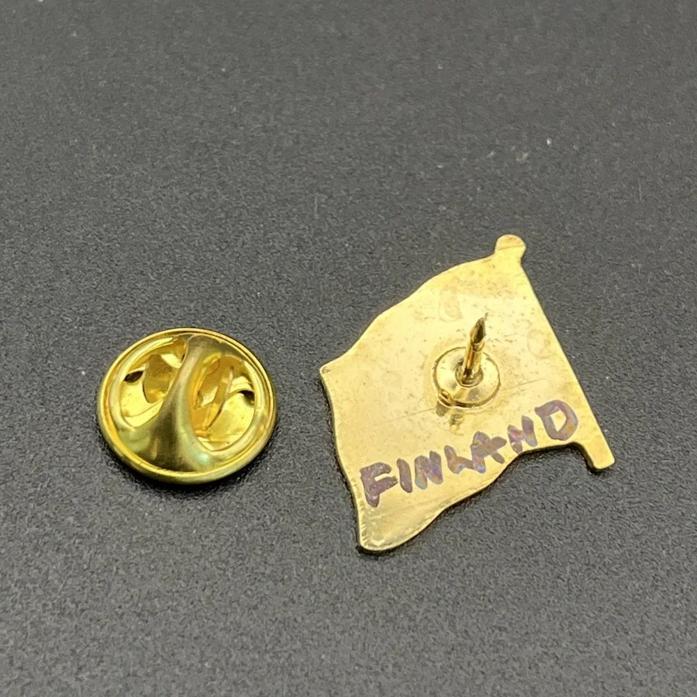 Country Of Finland Flag Finnish Lapel Hat‎ Pin